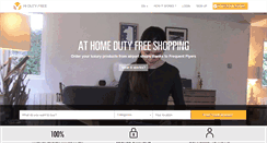 Desktop Screenshot of hidutyfree.com